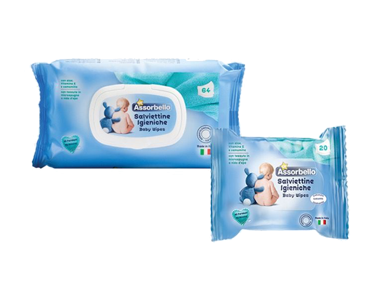 Salviettine Igieniche Per Bambini 3 X Assorbello Up 64 Pezzi Salviettine Igieniche Per Bambini 3 X Assorbello Up 64 Pezzi